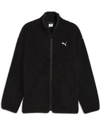 PUMA - Veste à capuche Essentials Elevated Relaxed Winterized Sherpa pour homme - Lyst