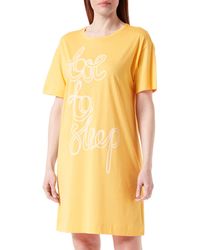 Triumph Nightdresses NDK SSL 10 CO/MD Camisa de Noche para Mujer - Amarillo