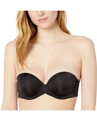 DKNY Super Glam Strapless Push-up Bra 458111 in Natural