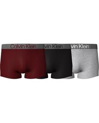 Calvin Klein - 3er-Pack Boxershorts Trunk 3 PK mit Stretch - Lyst