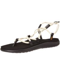 Teva Leather Voya Infinity Sandal In Berry Purple Purple Lyst