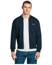 Pepe Jeans - Duke Bomber Full Zip Sweatshirt M - Lyst