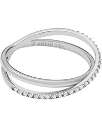 Fossil - Anello Da Donna - Lyst