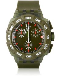 Swatch Armbanduhr Grün Hero SUIG401 - Mehrfarbig