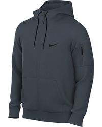 Nike - M Nk Tf Hd Fz Hooded Full Zip Ls Top - Lyst