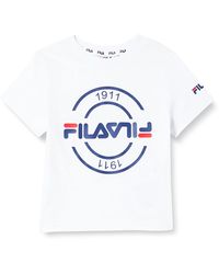 Fila - Logo Salamis Graphic T-Shirt - Lyst