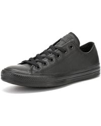 Converse - Chuck Taylor All Star Mono Leather 135253c - Lyst