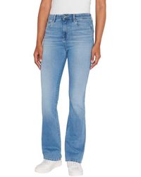 Pepe Jeans - Skinny Fit Flare Uhw Jeans para Mujer - Lyst