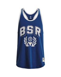 Under Armour - S Project R Bsr Tank Top Blue S - Lyst