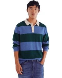Springfield - GG12 Kodak Stripes Rugby Fancy Knit Structure Sudadera De Rayas - Lyst
