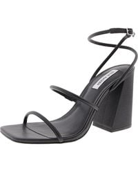 Steve Madden - Kinsley -Blockabsatz aus Kunstleder mit Riemen - Lyst