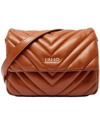Liu Jo - Umhängetasche aus Kunstleder mit gepolstertem Design - Lyst