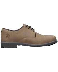 Timberland - S Stormbucks Leather Dark Brown Shoes 9.5 Uk - Lyst