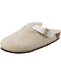 Tommy Hilfiger Th Warmlined Close Toe Mule - Natural