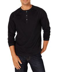 Amazon Essentials - Slim-fit Long-sleeve Henley Shirt - Lyst