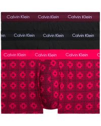Calvin Klein - Low Rise Trunk 3Pk - Lyst