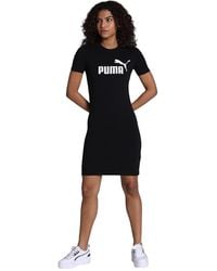 PUMA - Essentials Slanke T-shirtjurk - Lyst