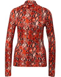 S.oliver - Langarmshirt mit Stehkragen - Lyst