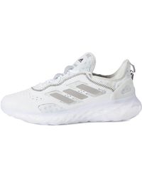 adidas - Web Boost White/Crystal White/Grey 14 D - Lyst