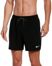Nike - Swim Contend 5" Volley Shorts schwarz Größe L 2022 Badehose - Lyst