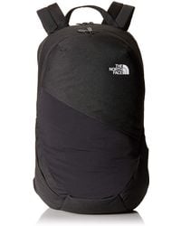 north face isabella backpack black and rose gold