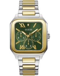 Guess - Uhr Armbanduhr Integrity GW0631G1 Edelstahl Bicolor - Lyst