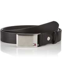 Tommy Hilfiger Th Plaque Belt 3.5 Adj - Noir