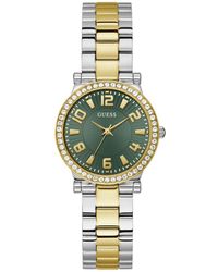Guess - Fawn Watch Gw0686l2 Recycled Steel Watch - Lyst