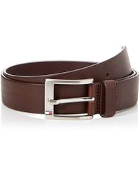 Tommy Hilfiger Cinturón para Hombre - Marrón