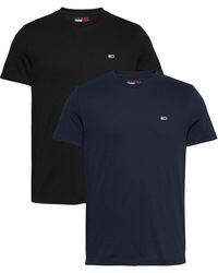 Tommy Hilfiger - 2er Pack T-Shirts Kurzarm Jersey aus Baumwolle - Lyst
