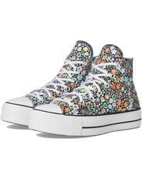 Converse - Chuck Taylor All Star High-Top Platform Sneaker Basket - Lyst