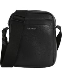 Calvin Klein - Uomo Borsa a Tracolla Must Reporter con Logo - Lyst