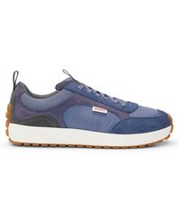 HUGO - S Cilan Tenn Suede Trainers With Driver Sole Size 10 - Lyst