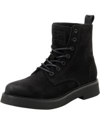 Tommy Hilfiger - Tommy Jeans Mid Boot Stiefel Lace Up Stiefeletten - Lyst