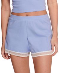 Sloggi - Go Ribbed Shorty Briefs Riviera Purple Xl - 16 - Lyst