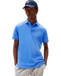 Tommy Hilfiger - Short Sleeve Polo Shirts In Classic Fit With Stretch And Organic Pique Cotton - Lyst