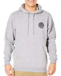Rip Curl - Wetsuit Icon S Pullover Hoody Medium Grey Marle - Lyst