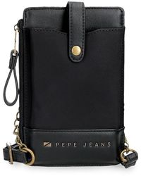 Pepe Jeans - Morgan Borsa a tracolla per cellulare nero 9,5 x 16,5 cm Poliestere e PU by Joumma Bags - Lyst