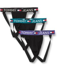 Tommy Hilfiger - Pack Of 3 Jock Strap Sports Underwear Stretch Cotton - Lyst