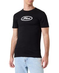DIESEL - _T-DIEGOR-C14 MAGLIET_Shirt_Schwarz_XXL - Lyst