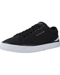 Tommy Hilfiger - Th Hi Vulc Core Low Stripes Vulcanised Trainers - Lyst
