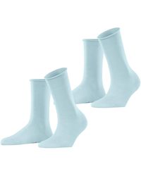 Esprit - Basic Pure 2-pack W So Cotton Plain 2 Pairs Socks - Lyst