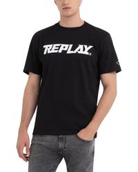 Replay - M6658 .000.2660 Short Sleeve T-shirt Man - Lyst