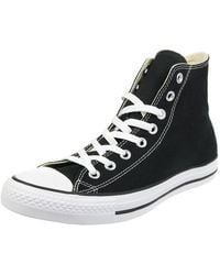 Converse - Chuck Taylor All Star Canvas High Top Sneaker, Black, 11 Us /13 Us - Lyst