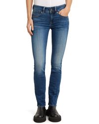 G-Star - Midge Saddle Straight Jeans - Lyst