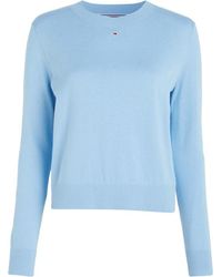 Tommy Hilfiger - Tommy Jeans Tjw Essential Crew Neck Sweater Pullovers - Lyst