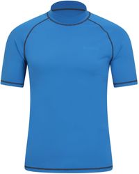Mountain Warehouse - Mens Uv Rash Vest - Lightweight, Quick Drying & Stretchy T-shirt With Upf 50+ & Flat Seams - For Spring - Lyst