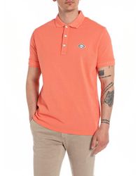 Replay - Poloshirt Kurzarm aus Baumwolle - Lyst