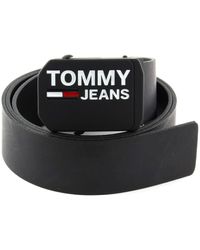Tommy Hilfiger TJM PLAQUE LEATHER 4.0 - Schwarz