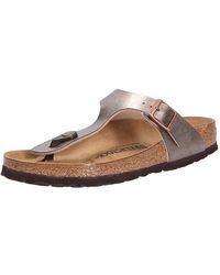 Birkenstock - Gizeh BF W Infradito graceful taupe - Lyst